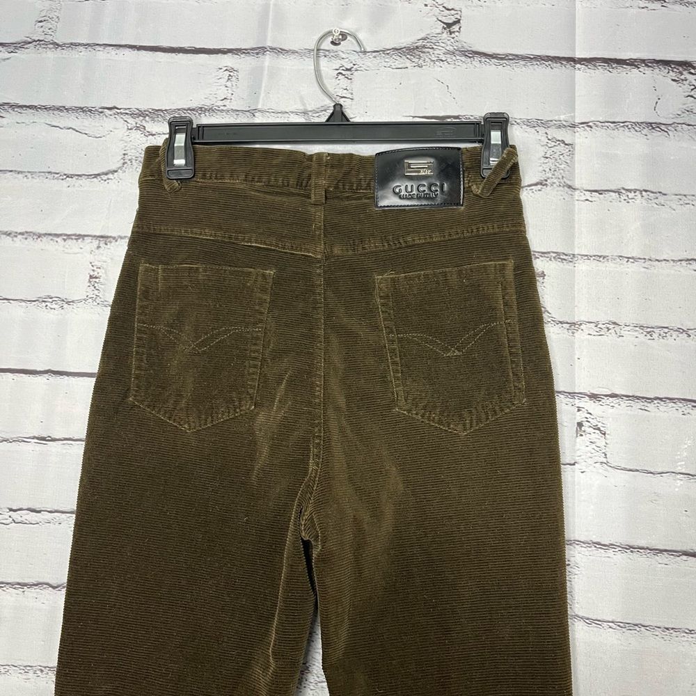Gucci Olive Straight Leg Pants - Picture 9 of 16